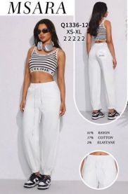 Spodnie jeansowe damskie (XS-XL/10szt)