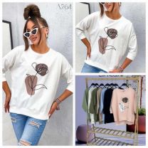 Bluzka damska (uniwersalny/12szt)