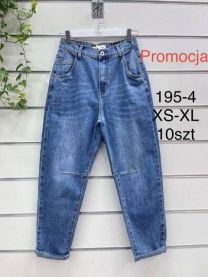 Spodnie jeansowe damskie (XS-XL/10szt)