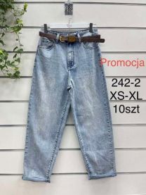 Spodnie jeansowe damskie (XS-XL/10szt)