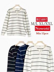 Swetry damskie (M-2XL/12 szt)