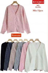 Swetry damskie (M-2XL/12 szt)