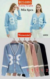 Swetry damskie (Uniwersalny/6 szt)
