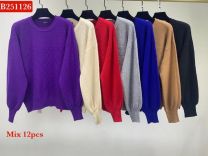 Swetry damskie (Uniwersalny/12 szt)