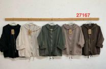 Bluzy z kapturem włoskie (uniwersalny/6szt)