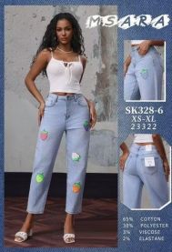 Spodnie Jeans damskie (XS-XL/12SZT)