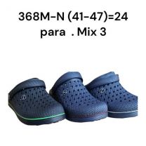 Klapki kroksy męskie (41-47/24P)