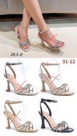 Sandały na szpilce (36-41/12 Par)