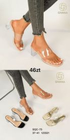 Klapki na obcasie (36-41/12P)