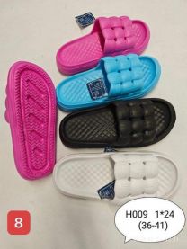 Klapki basenowe damskie (36-41/24P)