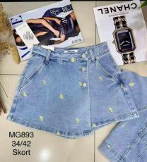 Spódnica z Szorty jeans damskie (34-42/10szt)