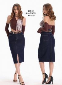 Spódnica jeansy damskie (XS-XL/12szt)