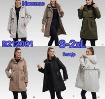 Płaszcze damskie (S-2XL/5szt)