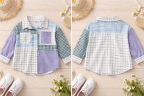 Koszula dziewczęca (4-14LAT/6szt)