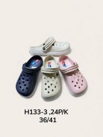 Klapki kroksy damskie (36-41/24P)