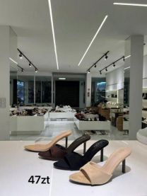 Klapki na obcasie (36-41/12P)