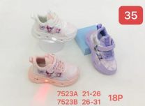 Buty sportowe na rzepy dziewczynka (26-31/18P)