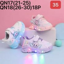 Buty sportowe na rzepy dziewczynka (21-25/18P)