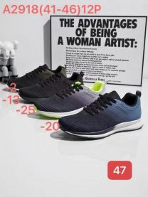 Buty sportowe wiązane męskie (41-46/12P)