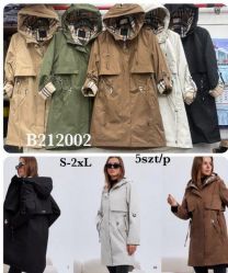 Płaszcze damskie (S-2XL/5szt)