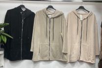 Bluzy z kapturem włoskie (uniwersalny/6szt)