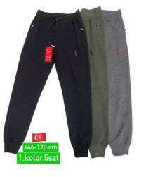 Spodnie dresowe chłopięce (146-170/5szt)