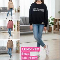 Bluzy Dziecięce (128-164/7szt)