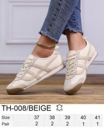 Buty Sportowe Wiązane Damskie (37-41/8P)