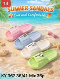 Klapki basenowe damskie (36-41/36P)