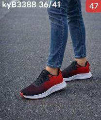 buty sportowe wiązane damskie (36-41/12P)