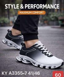 Buty sportowe wiązane męskie (41-46/12P)