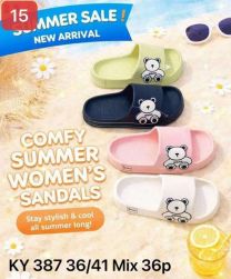 Klapki basenowe damskie (36-41/36P)