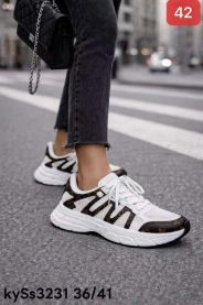 buty sportowe wiązane damskie (36-41/12P)