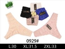 Stringi damskie (L-2XL/24szt)