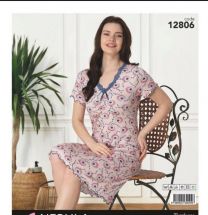 Koszula nocna damska (M-3XL/5szt)