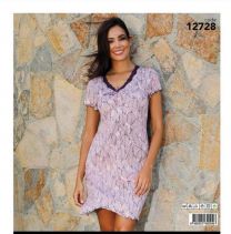 Koszula nocna damska (M-3XL/5szt)