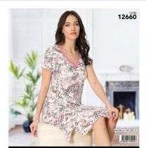 Koszula nocna damska (M-3XL/5szt)