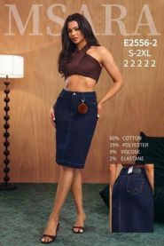 Spódnica jeansy damskie (S-2XL/10szt)