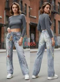 Spodnie Jeans damskie (XS-XL/10szt)