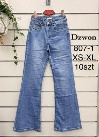 Spodnie jeansowe damskie (XS-XL/10szt)