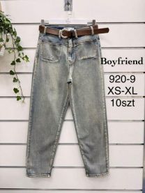 Spodnie jeansowe damskie (XS-XL/10szt)