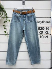 Spodnie jeansowe damskie (XS-XL/10szt)