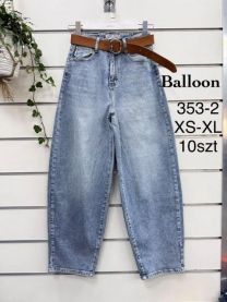 Spodnie jeansowe damskie (XS-XL/10szt)