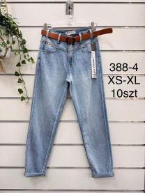 Spodnie jeansowe damskie (XS-XL/10szt)
