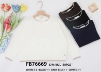 Swetry damskie (S-L/10szt)