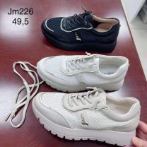 buty sportowe wiązane damskie (36-41/12P)