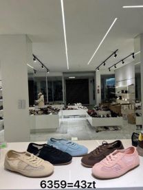 buty sportowe wiązane damskie (36-41/12P)