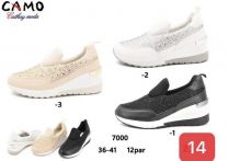 Buty sportowe wsuwane damskie (36-41/12P)