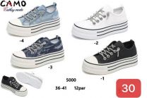 Trampki wiążane damskie(36-41/12P)