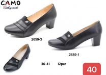 Półbuty na obcasie(36-41/12P)